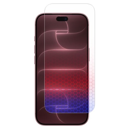 Belkin Titan SmartShield Pro Blue-to-Red Screen Protector for Apple iPhone 18 Pro Max/iPhone 17 Pro Max-(OVA296FQ),Scratch Protection,2 Years Warranty