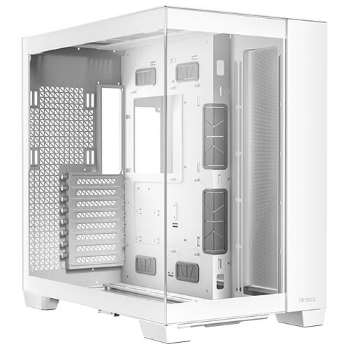 Antec C8 - White, Full Tower, E-ATX/ATX/Micro-ATX/ITX, 270° Tempered Glass, USB-C 10Gbps, Triple 360mm Radiator Support, 2Yr Wty