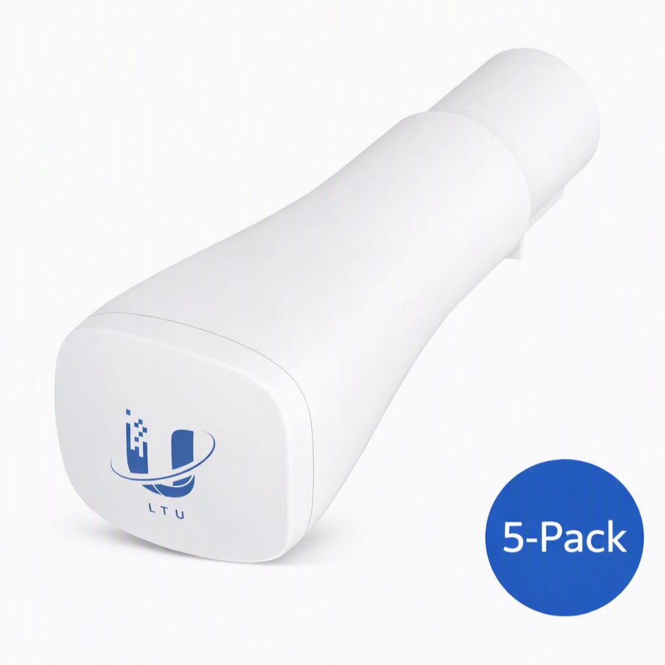 Ubiquiti LTU Instant (5-pack), 5 GHz LTU Client Functions In A Point-to-multipoint (PtMP) Environment - 5 PACK,