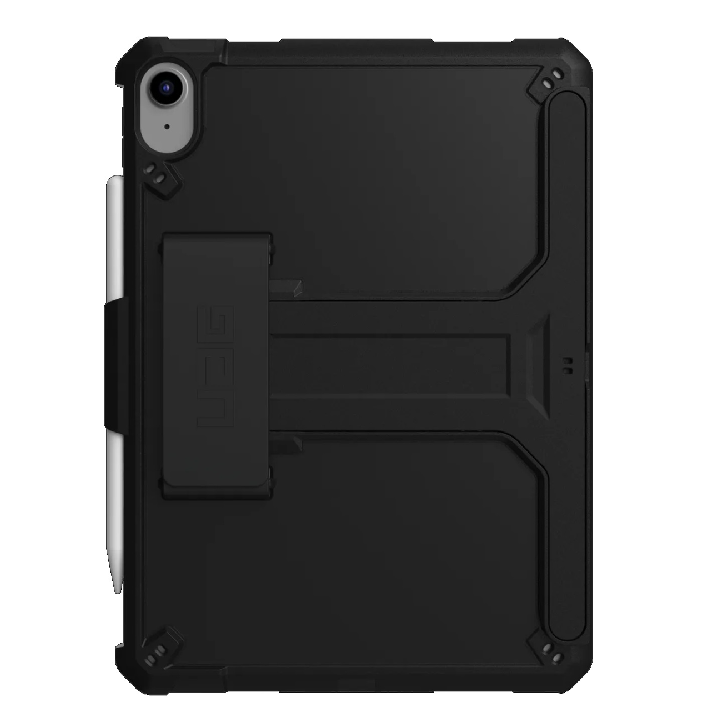 UAG Scout Apple iPad (11') 11th Gen (A16) / iPad (10.9') (10th Gen) Rugged Case (Black) - DROP+ Military Standard, KickStand & Hand Strap, 1 Year Warr
