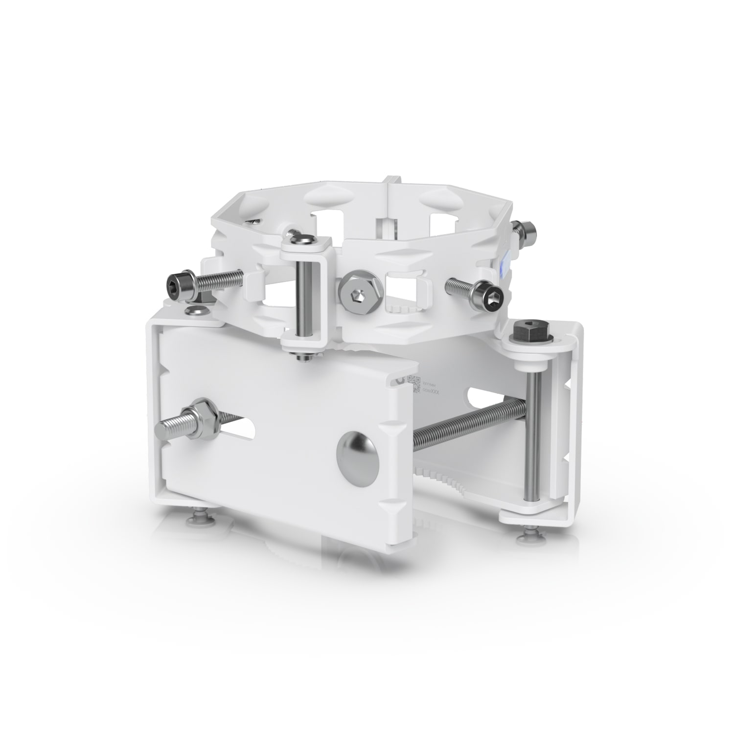 Ubiquiti Wave AP Micro Mount， Corrosion-resistant Pole Mount, Supports Up to Four Wave AP Micros, Full 360° Broadcasting,