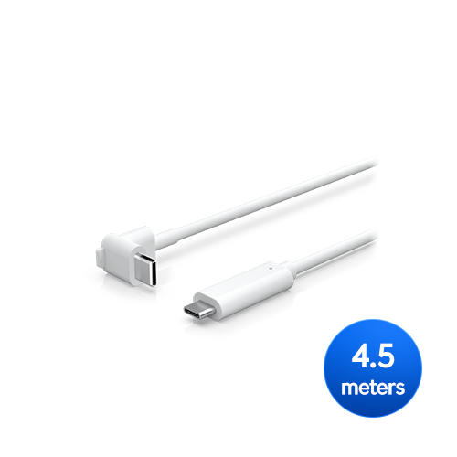 Ubiquiti G4 Instant Camera ( G4-INS)  PoE to USB-C Cable, Length 4.5M, White, GbE connectivity