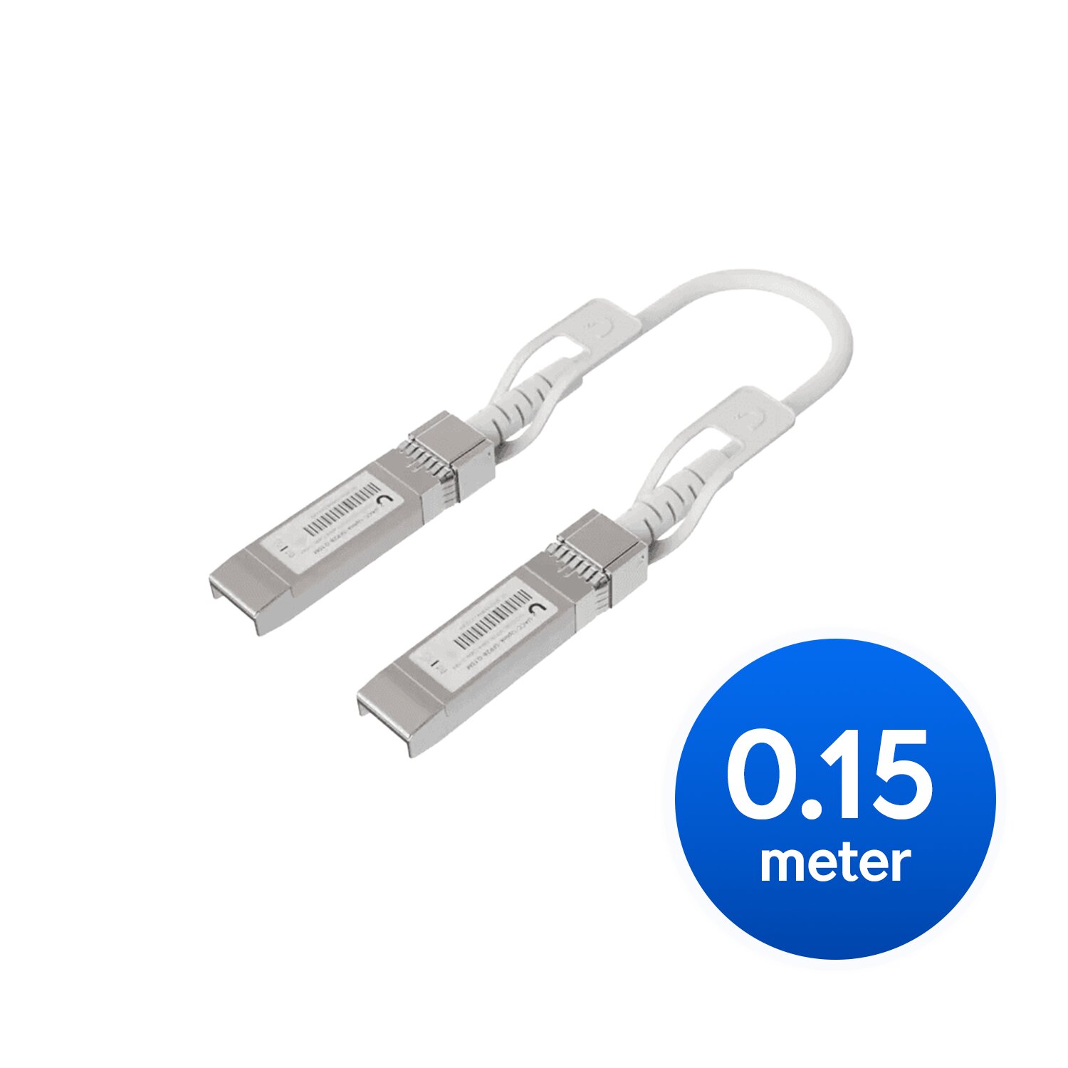 Ubiquiti Uplink Cable Direct Attach Cable, 0.15M,Auto Link Optimization For Seamless 1G SFP,10G SFP+, 25G SFP28 Intercon Between UniF Items