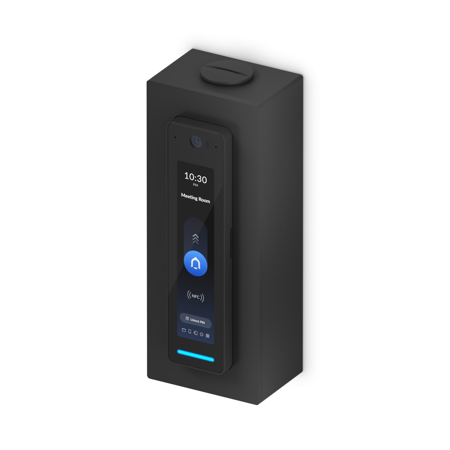 Ubiquiti Reader Pro Junction Box,Black,For UniFi Professional Access Readers&Doorbells,Sup Flat Surface Mounting & Attachment to 3/4' Coduit