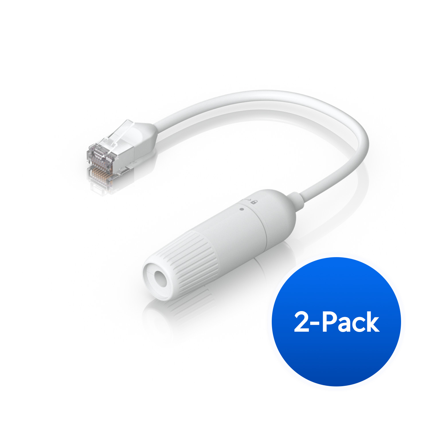 Ubiquiti Easy Cable, 2-Pack, Shielded, Ultra-thin Extension Cable, Waterproof Cap, Designed For Tight Spaces & Last Inch Reach Installations.