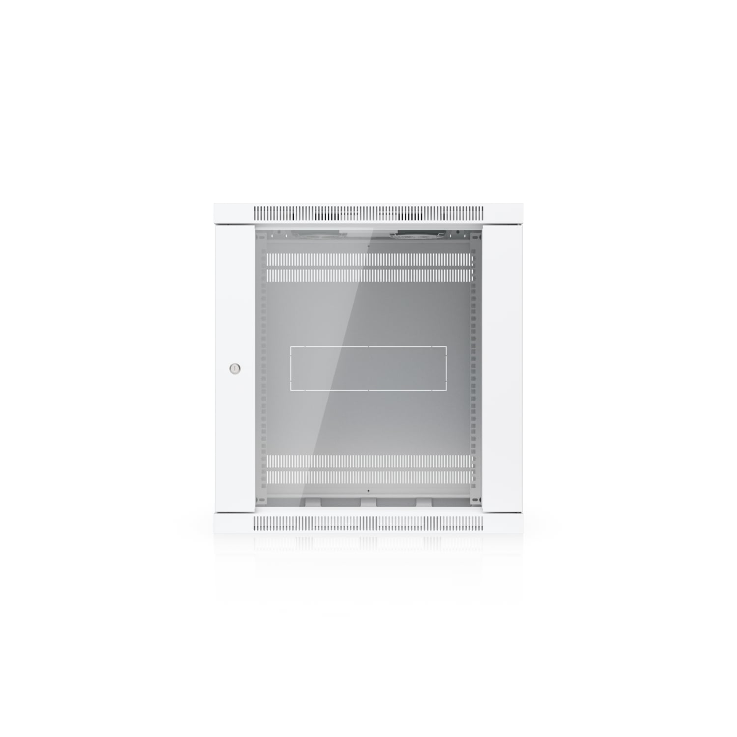 Ubiquiti 12U Rack Cabinet,Fully Assembled Wall-Mount Rack,** No Fan Included** Removable Panels,Space-Efficient Small-Scale Deployment