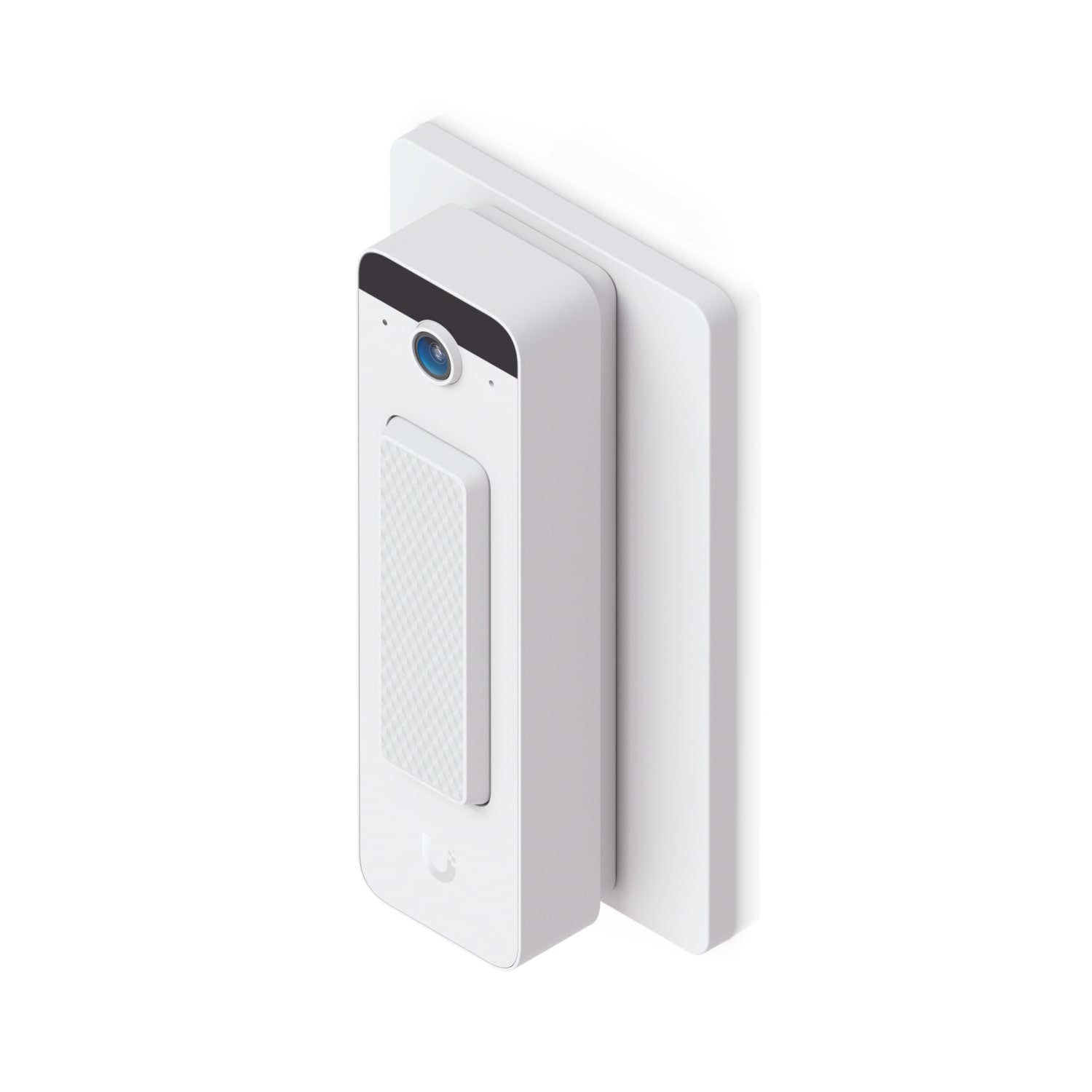 Ubiquiti Doorbell Lite Gang Box Mounting Plate,Secure Mounting Plate, Installing Doorbell Lite, Flat, Angled Bracket Options, Standard Single-Gang Box