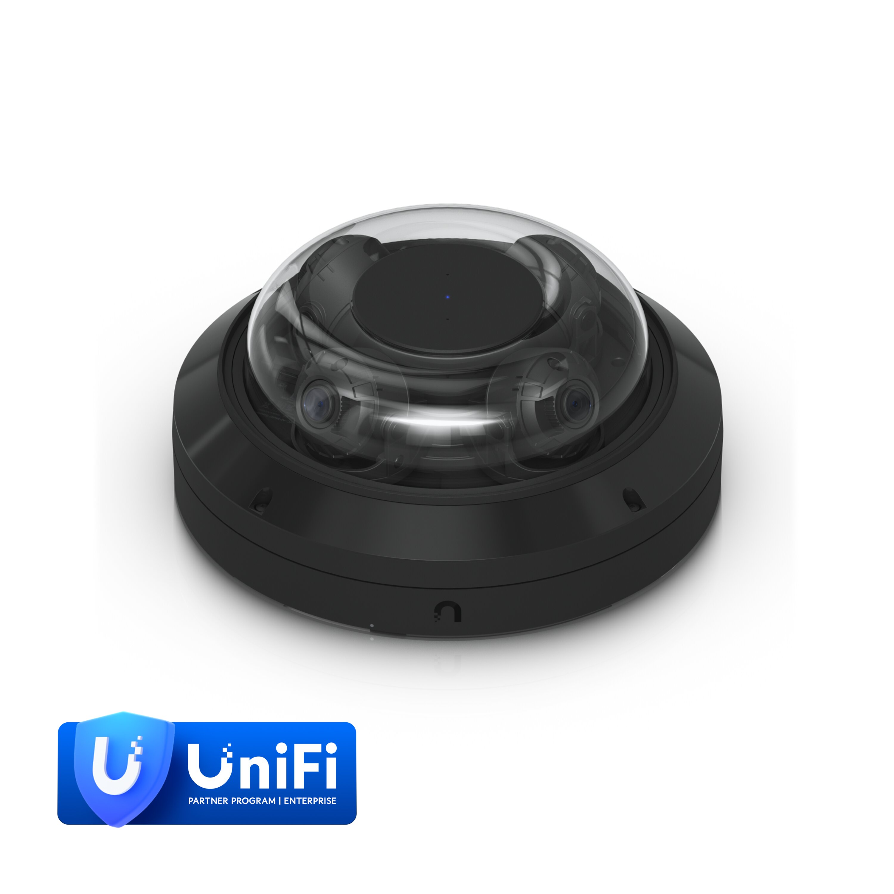 Ubiquiti AI Multi Sensor 4 Black,All-weather 32MP Multi-sensor Camera,Multi-TOPS AI,2.33× Optical zoom,360° IR Coverage *Avail for Deal Reg*