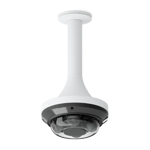 Ubiquiti AI Multi Sensor 4Camera Pendant Mount,White,Pendant-Stylet,1.5' NPS threaded Connector,AI Multi Sensor 4 Camera,Ceilings,Overhead Structures