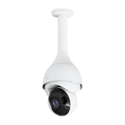 Ubiquiti AI PTZ Precision Pendant Mount, White, Pendant-Style Mount With 1.5' NPS Threaded Connector, Suspending  AI PTZ Precision.