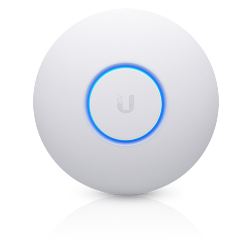 Ubiquiti UniFi AC Pro V2 Indoor & Outdoor AP, 2.4GHz @ 450Mbps, 5GHz @ 1300Mbps, 1750Mbps Total, Range Up 122m | POE Adapter Included