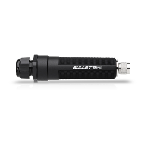 Ubiquiti Bullet, Dual Band, 802.11 AC, Titanium Series - Used for PtP / PtMP links - Uses N-Male Connector for Antenna Couple