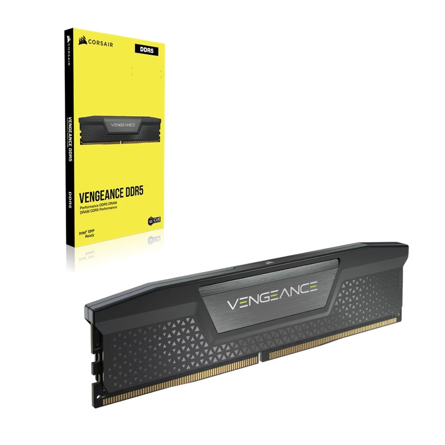 Corsair Vengeance 32GB (2x16GB) DDR5 DRAM 6000MT/s CL38 Memory Kit — Black