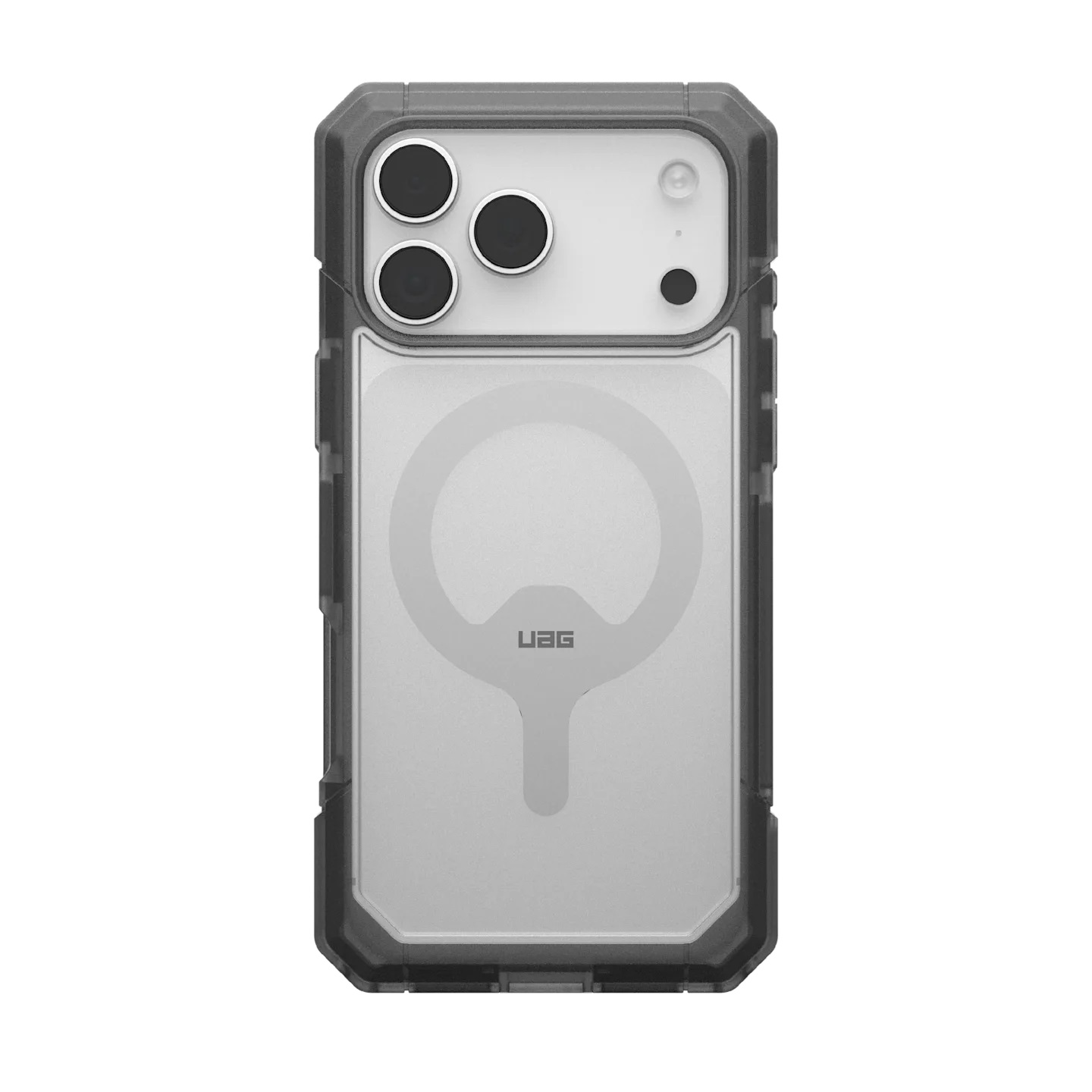 UAG Trooper MagSafe Apple iPhone 18 Pro / iPhone 17 Pro (6.3') Rugged Case - Clear/Ash (114521114G31), 30 ft. Drop Protection, 10 Years Warranty