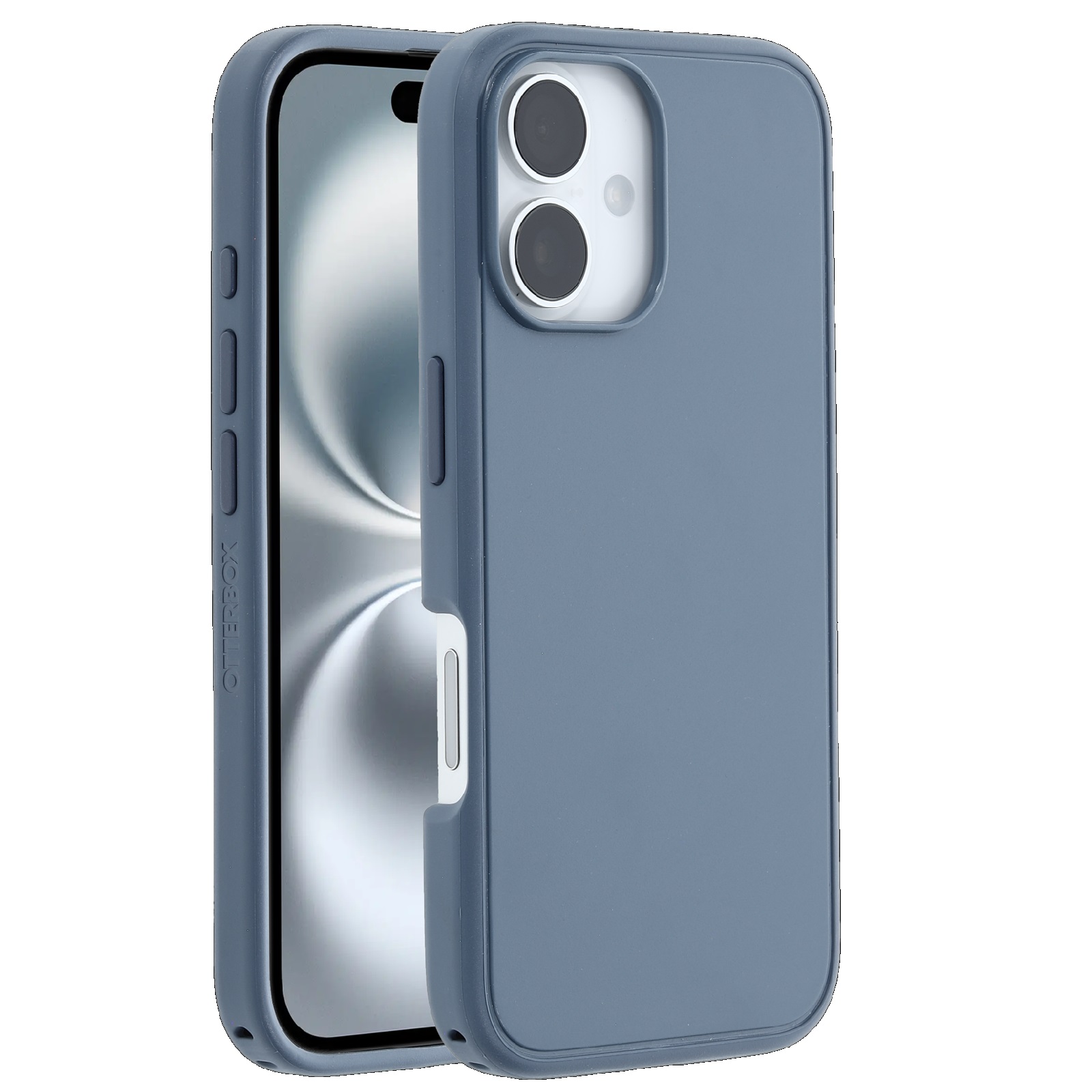 OtterBox Symmetry MagSafe Apple iPhone 16 (6.1') Case Blue - (77-96548), Antimicrobial, DROP+ 3X Military Standard, Raised Edge, 7 Years Warranty