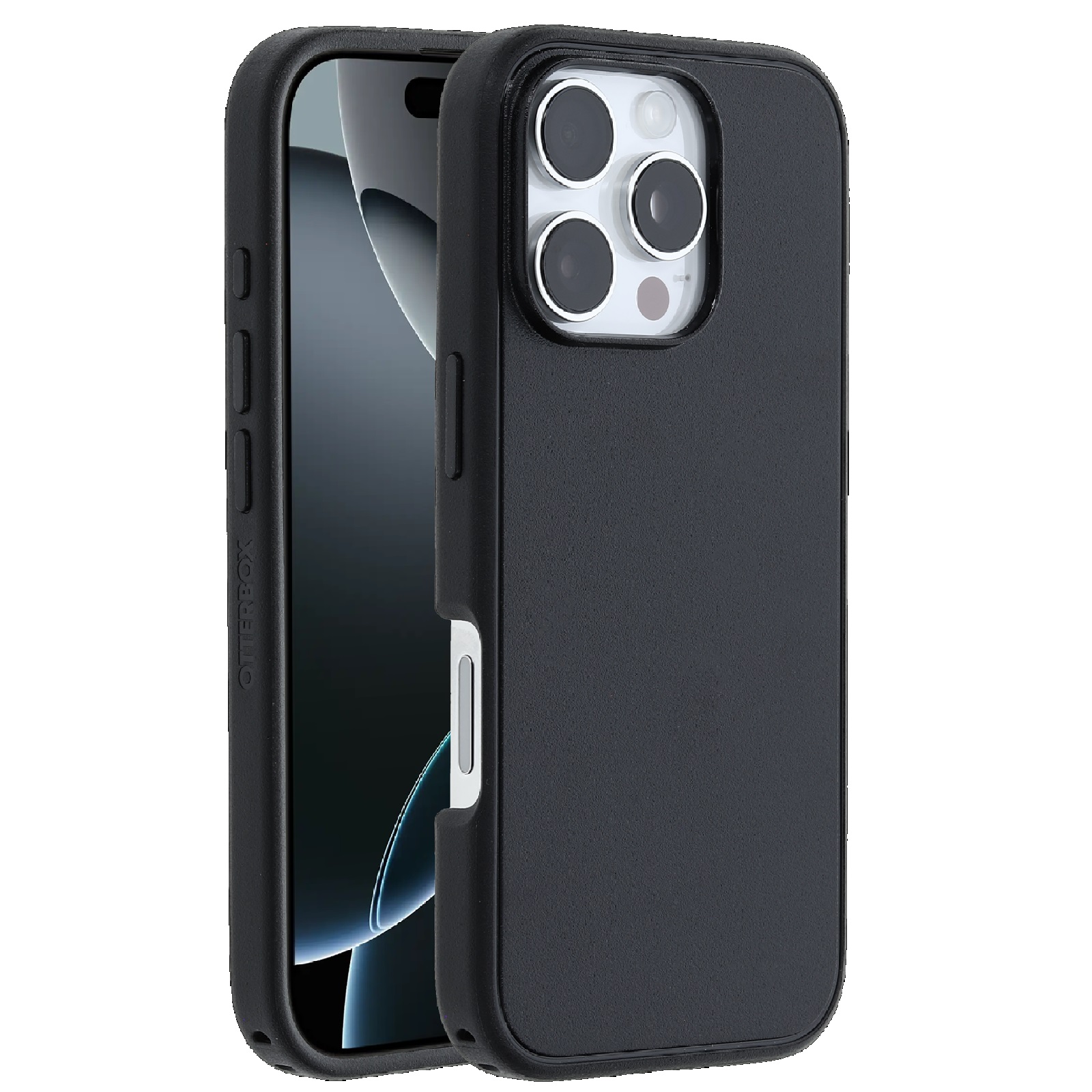 OtterBox Symmetry MagSafe Apple iPhone 16 Pro (6.3') Case Black - (77-96561), Antimicrobial, DROP+ 3X Military Standard, Raised Edge,7 Years Warranty