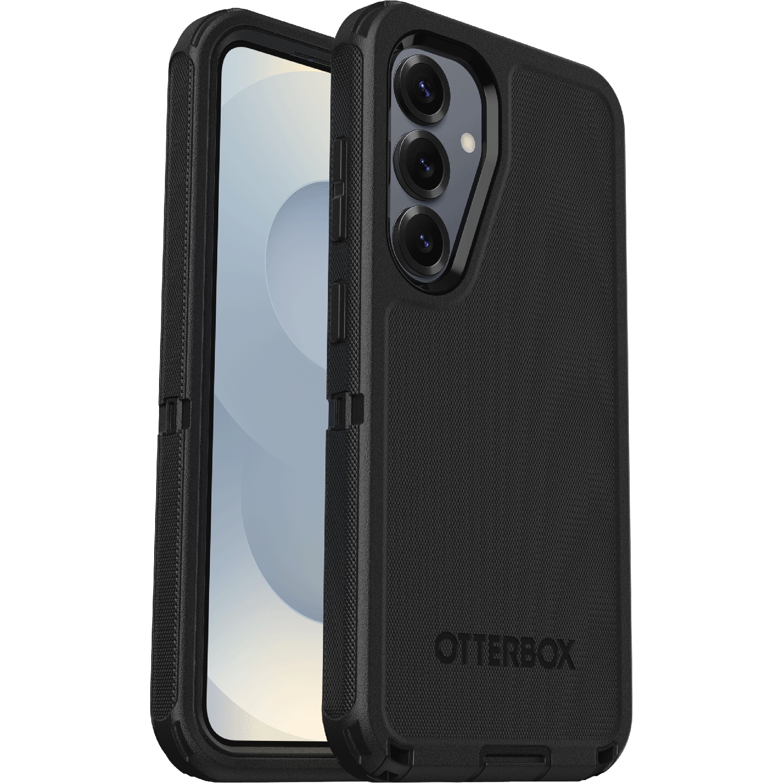 OtterBox Defender Samsung Galaxy S25 5G/ Galaxy S24 5G (6.2') Case Black -No Retail Packaging- (77-97361),DROP+ 7X Military Standard,7 Years Warranty