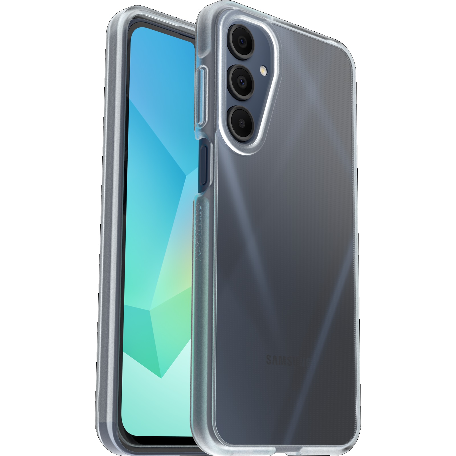 OtterBox React Samsung Galaxy A16 5G/ A16 4G (6.7') Case - Clear (77-97671),Antimicrobial,DROP+ Military Standard,Raised Edges,7 Years Warranty