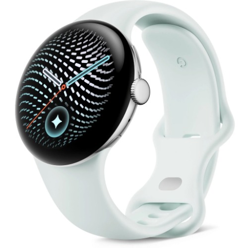 Google Pixel Watch 5 LTE (41mm) - Polished Silver with Fog Active Band (2nd Gen)(GA10897-US) *AU STOCK*, AMOLED, 3GB/64GB, 332mAh, 2 Years Warranty