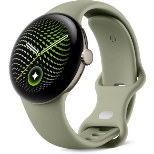 Google Pixel Watch 5 WiFi (45mm) - Satin Pyrite with Olive Active Band (2nd Gen)(GA10896-US) *AU STOCK*, AMOLED, 3GB/64GB, 465mAh, 2 Years Warranty
