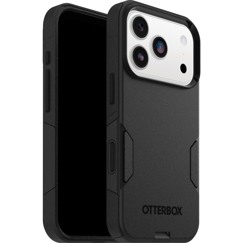 OtterBox Commuter Magsafe Apple iPhone 18 Pro / iPhone 17 Pro (6.3') Case Black - (77-98323), Camera Control,Raised Edges, 7 Years Warranty