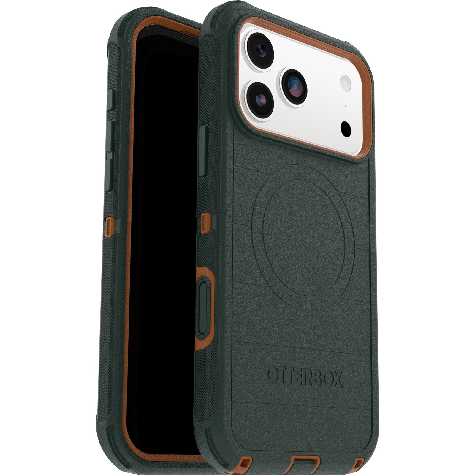 OtterBox Defender Pro MagSafe Apple iPhone 18 Pro Max/17 Pro Max (6.9') Case Green Intrigue - (77-98400), DROP+ 7X Military Standard,7 Years Warranty