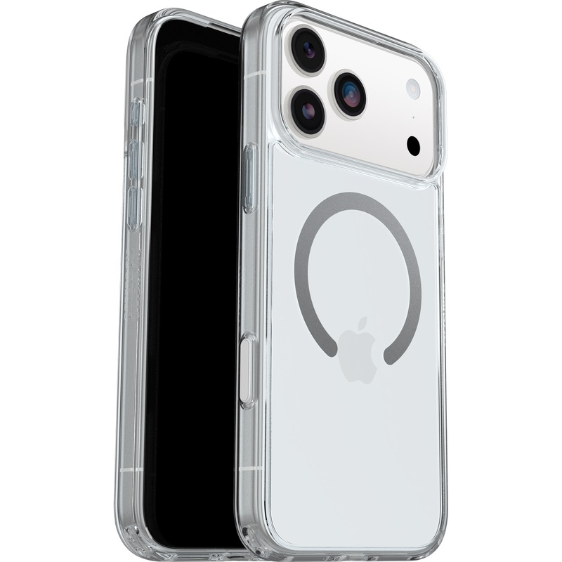 OtterBox Symmetry Clear MagSafe Apple iPhone 18 Pro Max  /  17 Pro Max (6.9') Case Clear - (77-98856), DROP+ 3X Military Standard, 7 Years Warranty