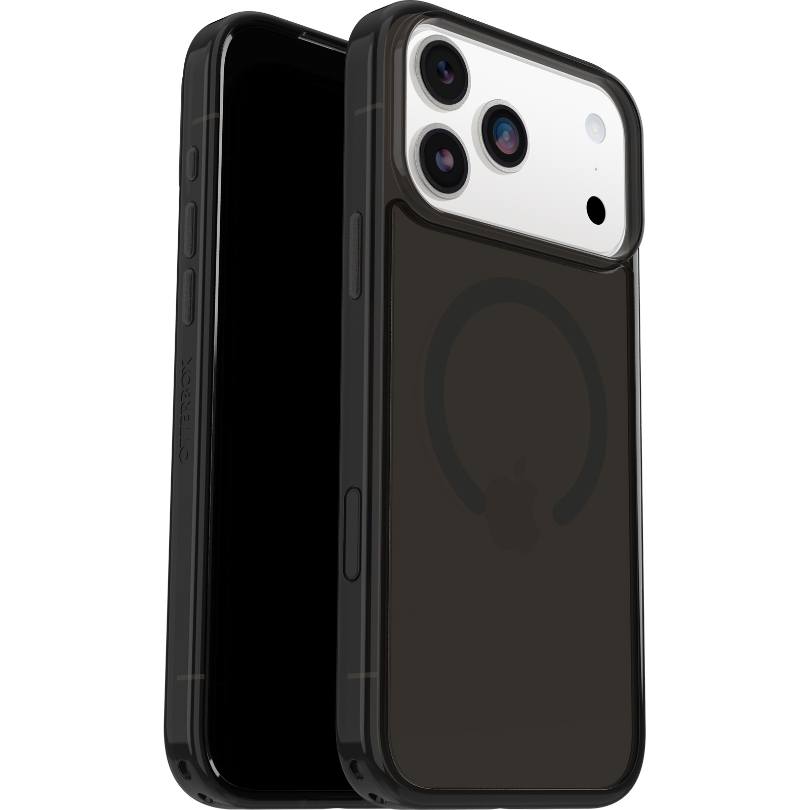 OtterBox Symmetry Clear MagSafe Apple iPhone 18 Pro Max / iPhone 17 Pro Max Black Mist (Clear/Black) -(77-98876), 7 Years Warranty