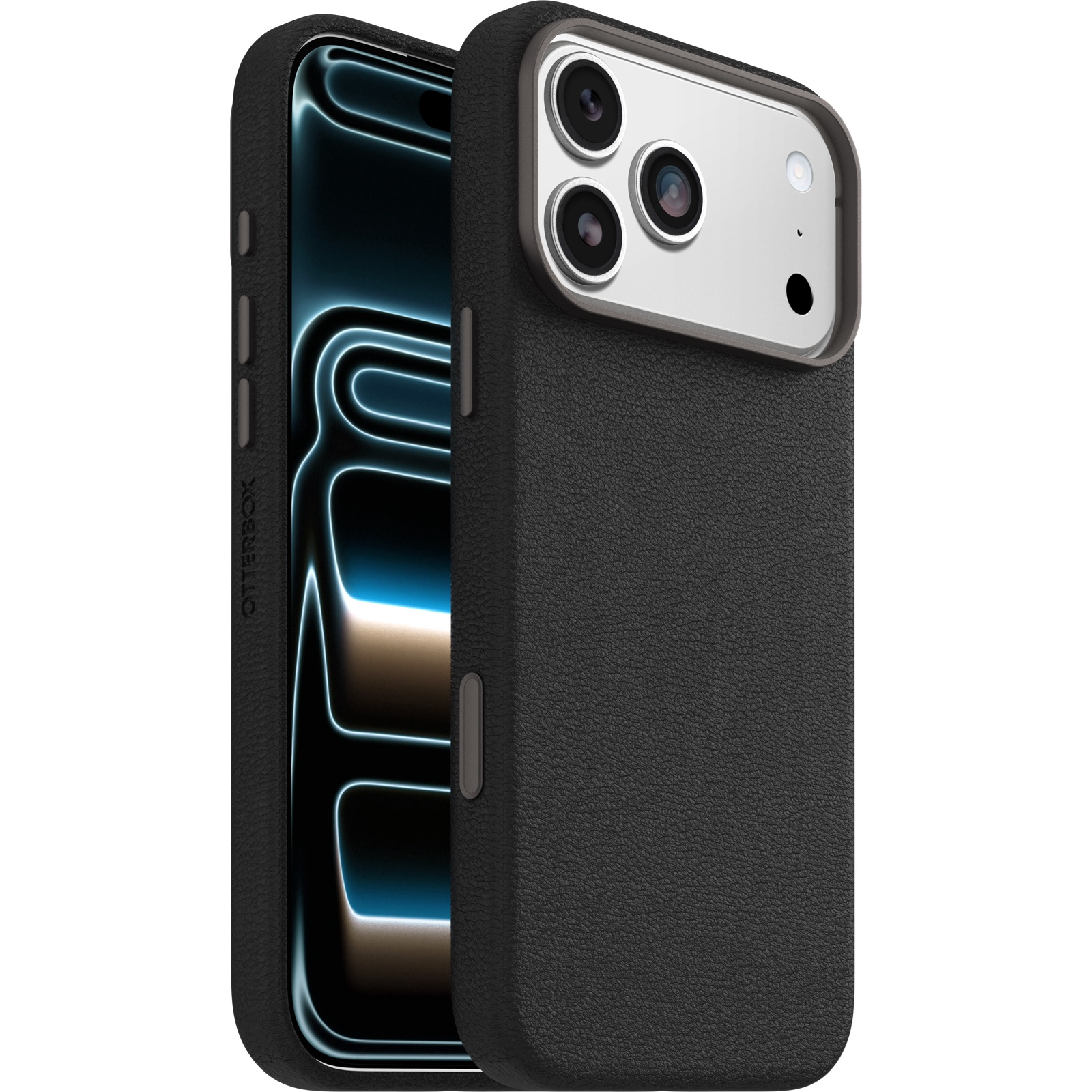 OtterBox Symmetry Cactus Leather MagSafe Apple iPhone 18 Pro Max/17 Pro Max (6.9') Case Blue- (77-99069), DROP+ 3X Military Standard, 7 Years Warranty