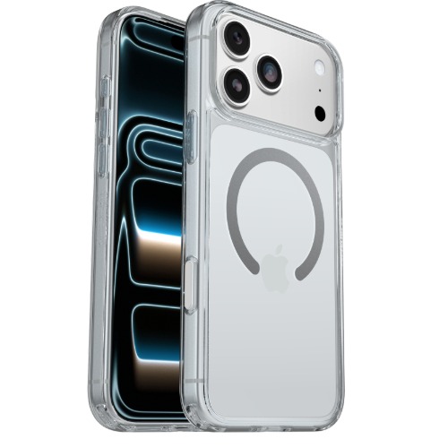 OtterBox React MagSafe Apple iPhone 18 Pro / iPhone 17 Pro (6.3') Case Stardust (Clear Glitter) - (77-99281),DROP+ Military Standard,7 Years Warranty