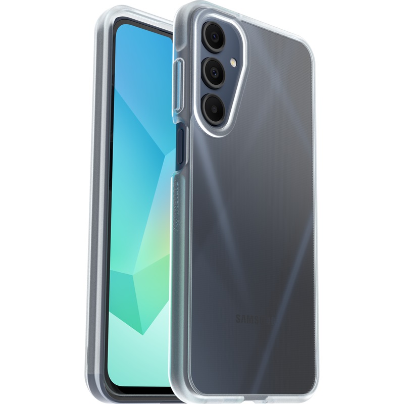 OtterBox React Samsung Galaxy A17/Galaxy A17 5G/Galaxy A16/Galaxy A16 5G (6.7') Case Clear - (77-99307), DROP+ Military Standard, 7 Years Warranty