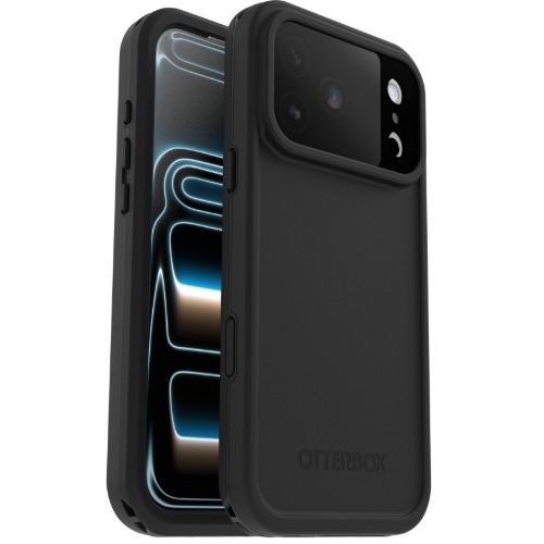 OtterBox Fre Magsafe Apple iPhone 17 Pro (6.3') Case Black - (77-99768), DROP+ 5X Military Standard, Camera Control, 7 Years Warranty