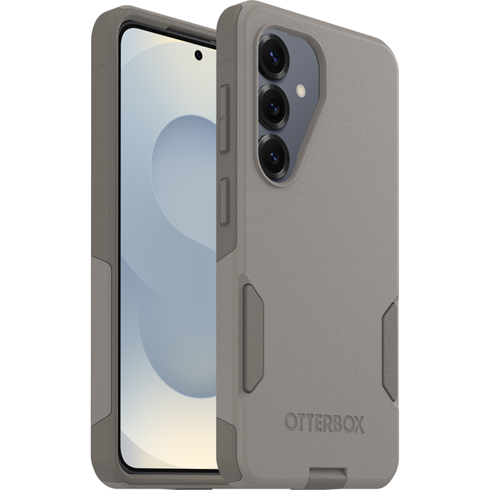 OtterBox Commuter Magnets Samsung Galaxy S26 5G (6.3') Case Cottonwood Glen (Light Grey) - (77-99818), DROP+ 3X Military Standard, 7 Years Warranty