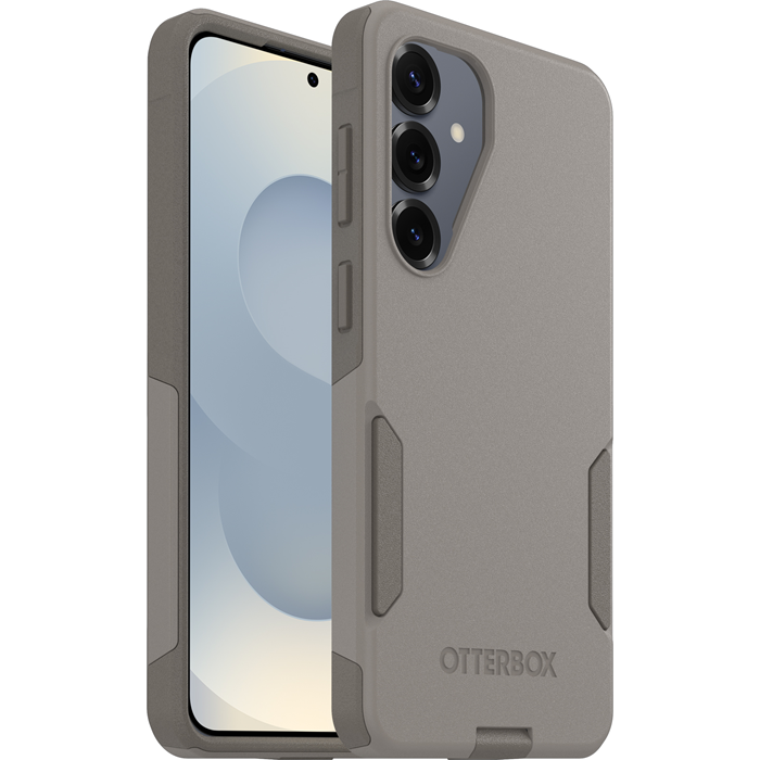 OtterBox Commuter Magnets Samsung Galaxy S26+ 5G (6.7') Case Cottonwood Glen (Light Grey) - (77-99819), DROP+ 3X Military Standard, 7 Years Warranty