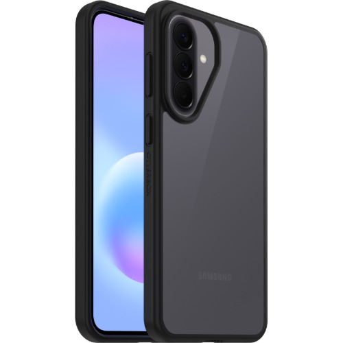 OtterBox React Samsung Galaxy A57 5G (6.7') Case Black Crystal (Clear/Black) - No Retail Packaging - (77-000451),7 Years Warranty