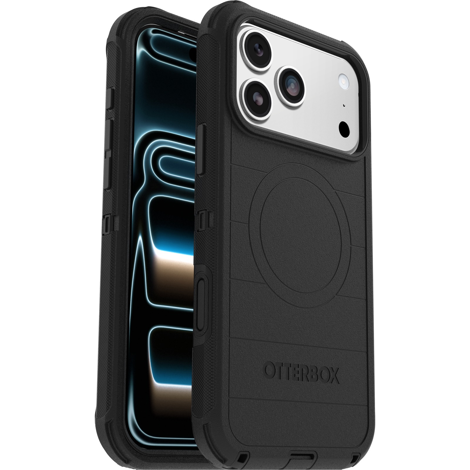 OtterBox Defender Pro MagSafe Apple iPhone 18 Pro Max / iPhone 17 Pro Max (6.9') Case Black-(77-000958), Camera Control, 7 Years Warranty