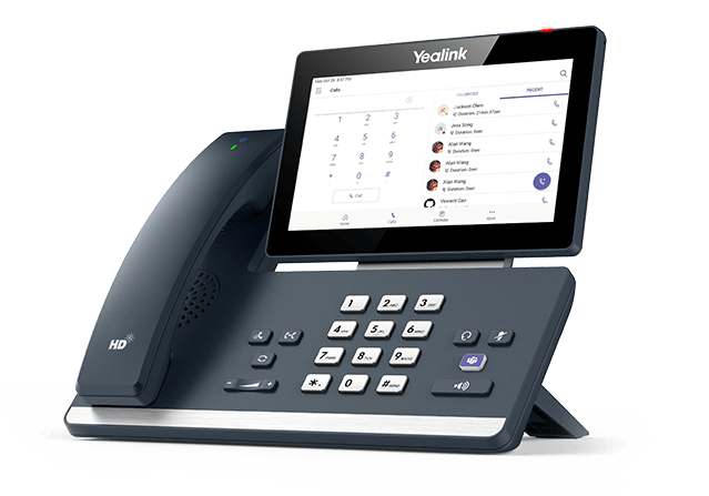 Yealink MP58 Microsoft Teams Android Phone, Teams and Skype Compatible, 7' Colour Touch Screen, HD Audio, Built-in Bluetooth and WiFi, EOL