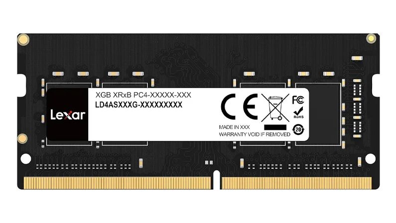 Lexar LD4AS032G-B3200GSST 32GB, DDR4 3200 SODIMM Laptop Memory, CL22 - Blister