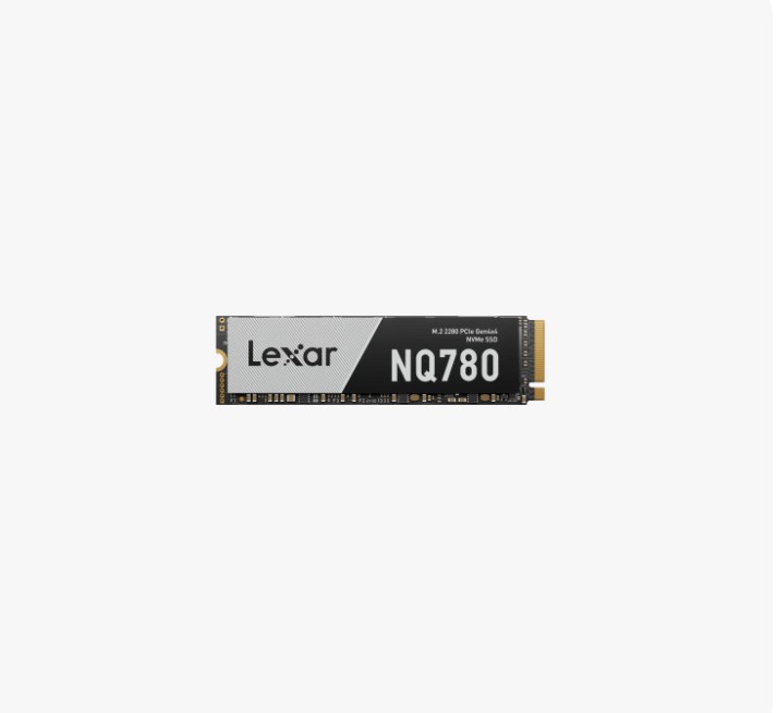 Lexar LNQ780X512G-RNNNG Internal SSD 512GB M.2 2280 PCIe Gen 4x4 NVMe SSD up to 5000MB/s read, 2500MB/s write - 5 year limited warranty