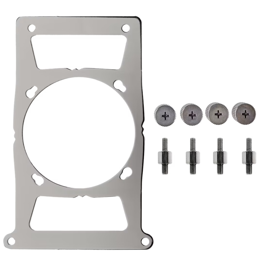 Corsair Hydro Series H115i PRO/H150i PRO TR4 Premium Mounting Bracket Kit, Silver, TR4 Mounting Bracket, Cooling Accessory
