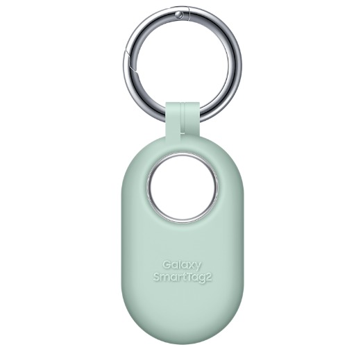 Samsung Galaxy SmartTag 2 Silicon Case - Mint (EF-PT560CMEGWW),*AU STOCK*,Soft-Touch Protection, Built-in Carabiner Ring, 1 Years Warranty