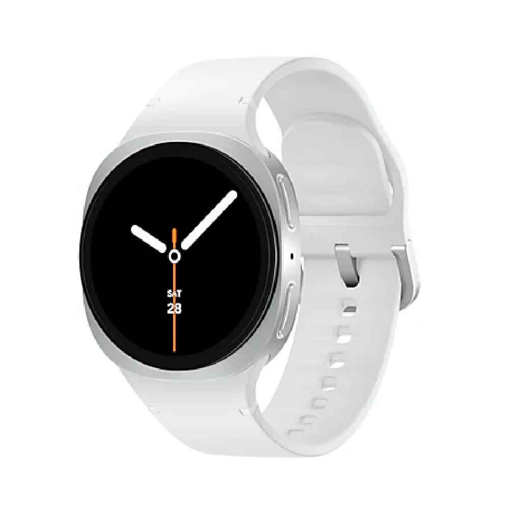 Samsung Galaxy Watch8 Bluetooth (40mm) - Silver(SM-L320NZSAXSA), 1.3', Super AMOLED, 1.6GHz, 2GB/32GB, Bluetooth v5.3, 325mAh, 2 Years Warranty