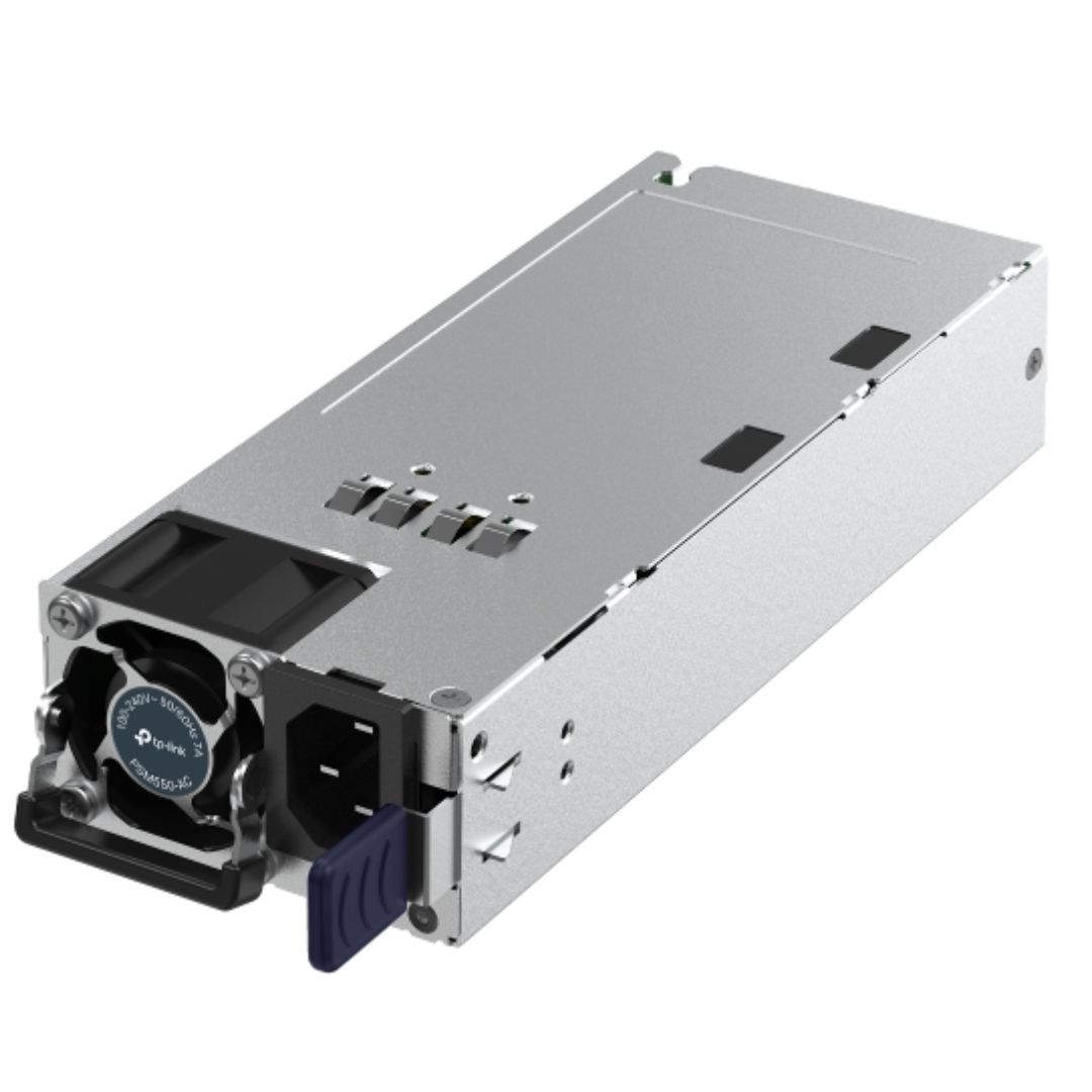 TP-Link PSM550-AC 550W AC Power Supply Module, Hot swappable power supply module, 100 V–240 V~ 50/60 Hz input, 12 VDC output, Suitable for full fiber