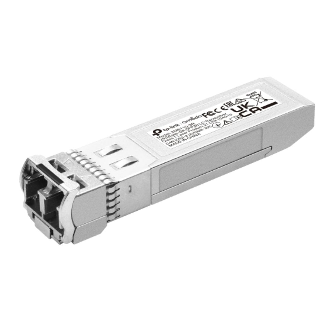 (CH)TP-Link SM6110-SR Omada 25GBase-SR SFP28 LC Transceiver, Compatible with switches with 25G ports like SX6632YF; and 10G ports like SG3428X and SG3