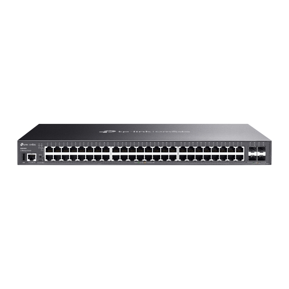 TP-Link SG5452X Omada 48-Port Gigabit Stackable Lite L3 Managed Switch with 4× 10G Slots