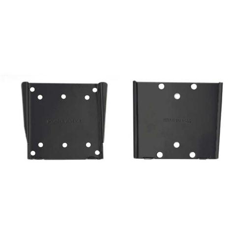 Brateck 2 Piece LCD Wall Mount VESA  50mm/75mm/100mm 13' -27'up to 30 Kg, Fine Texture Black, 15x140x120mm