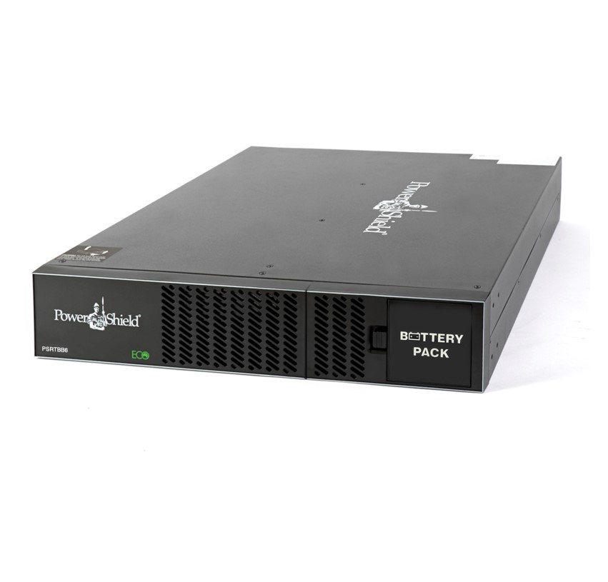PowerShield Extended Battery Module for PSCERT1000 & PSCERT1500, 2U, 6 batteries, enhances runtime and reliability for UPS systems