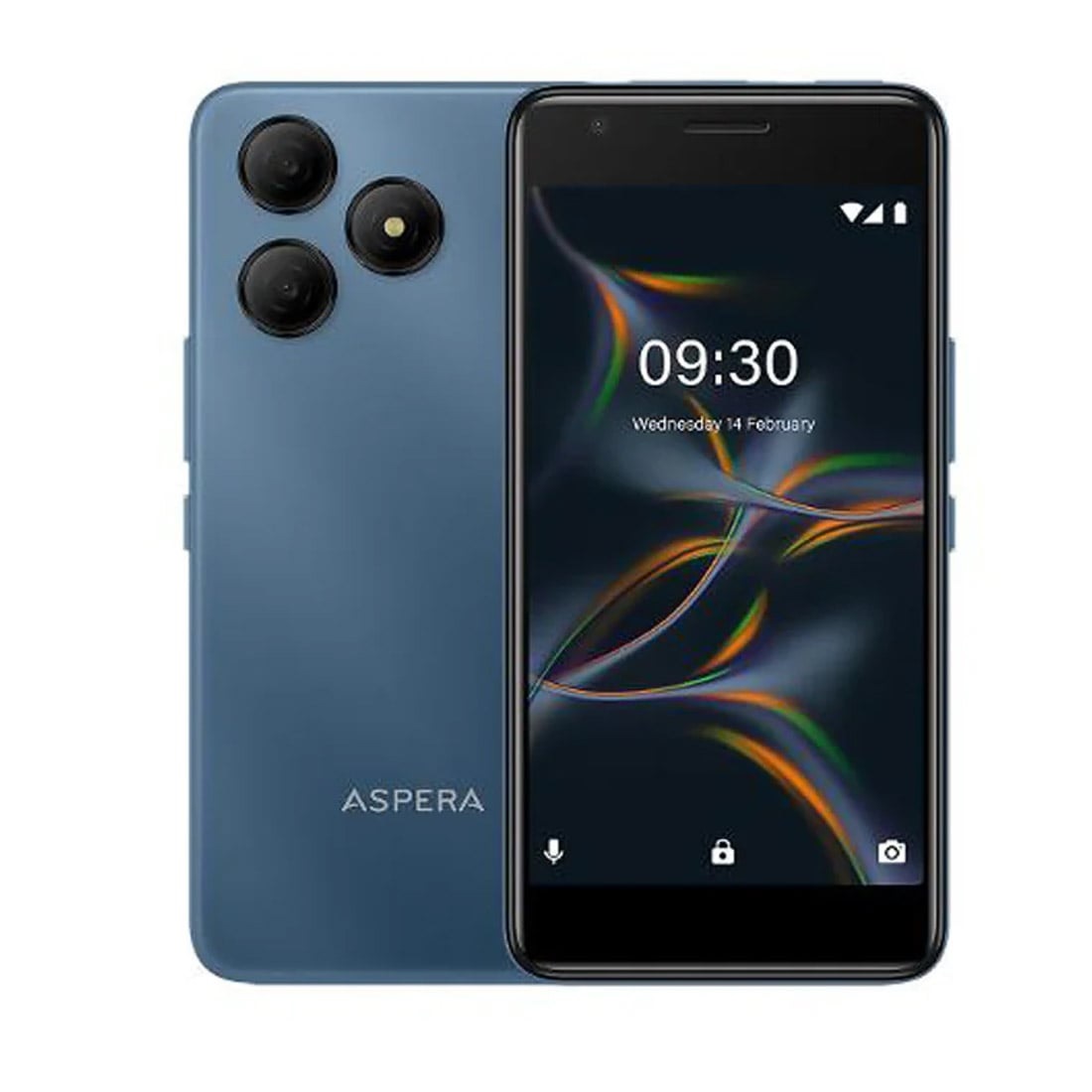 EOL Aspera Buzz 4G 32GB - Blue (P02243201) *AU STOCK*, 5', 2GB/32GB, 5MP/5MP, Dual SIM, 3000mAh, 1 Year Warranty