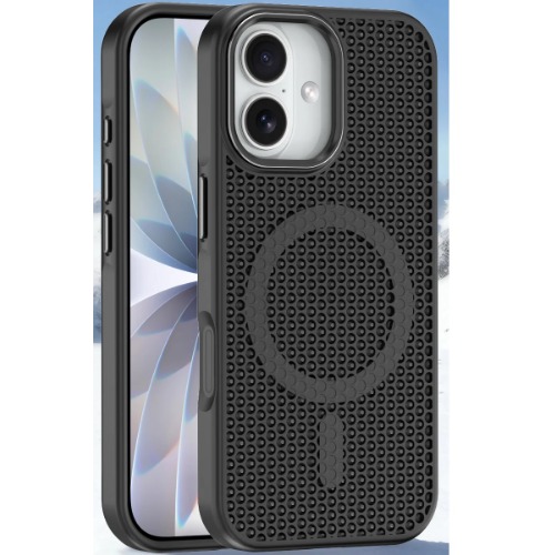 USP Apple  iPhone 17 (6.3') Armor 3D Mesh Case with MagSafe Grey- Fragiile Surface, TPU Bumper, Drop Resistance, Scratch Protection, 5 Year