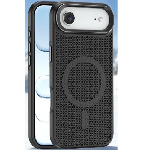 USP Apple iPhone 17 Air (6.5') Armor 3D Mesh Case with MagSafe Black- Fragiile Surface, TPU Bumper, Drop Resistance,Scratch Protection,  5 Years Warra
